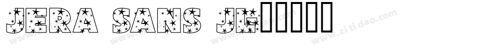 Jera Sans JL字体转换